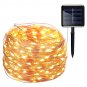 AMIR Solar Powered String Lights, 200 LED Copper Wire Lights, 72ft 8 Modes Starr