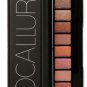 10 Colors Nuder Warm Eyeshadow Palette + 8 PCS Brushes Eye Shadow Blushes Gift