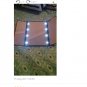 8 LED Lights Makeup Mirror 3 Folding Cosmetic Tabletop Beauty Vanity Mirror Adju