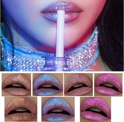2017 Metallic colors Matte Lipstick Waterprof Lasting Matter Shimmer Nude sexy