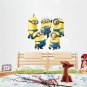 Removable Decal Art Mural Home BedRoom Decor Wall Sticker Cute Minions for Kids