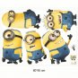 Removable Decal Art Mural Home BedRoom Decor Wall Sticker Cute Minions for Kids