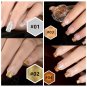 SaiDeng 12 Colors Powder Nail Art Glitter Rainbow Pigme Manicure Chrome Pigments
