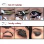 Makeup 6 in 1 Eyeliner Stencil Kit Model for Eyebrows Cat Fish Tail Double Wing