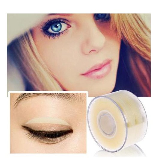 600pcs S Makeup Clear Beige Eyelid Stripe Big Eyes Invisible Double