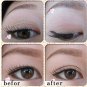 600pcs S Makeup Clear Beige Eyelid Stripe Big Eyes Invisible Double Fold Eyelid