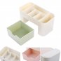 Cosmetic Jewelry Organizer Office Storage Drawer Desk Makeup Case Plastic Makeup