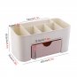Cosmetic Jewelry Organizer Office Storage Drawer Desk Makeup Case Plastic Makeup