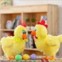 1pcs 30cm Funny Doll Raw Chicken Hens will lay eggs of chickens crazy singingam