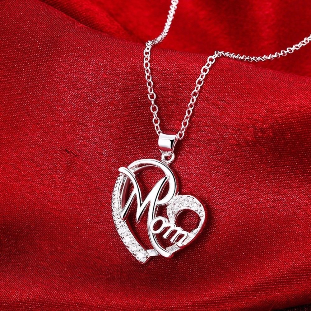 Love Mom Gift Great Mama Pendant Necklace - Jewelry Christmas Gift, Thanksgiving