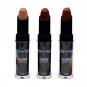 3 Shade Matte Lipstick kit with Travel Case, Nudes Lipsticks Trio christmas gift