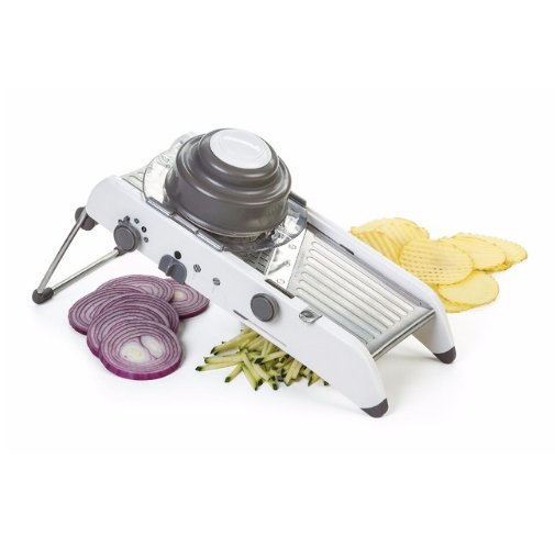 Mandoline Slicer with Built-In Blades - Slicer with Built-In Blades