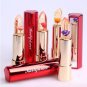 Real Gold Flake Flower Jelly Magic Lipstick