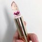 Real Gold Flake Flower Jelly Magic Lipstick