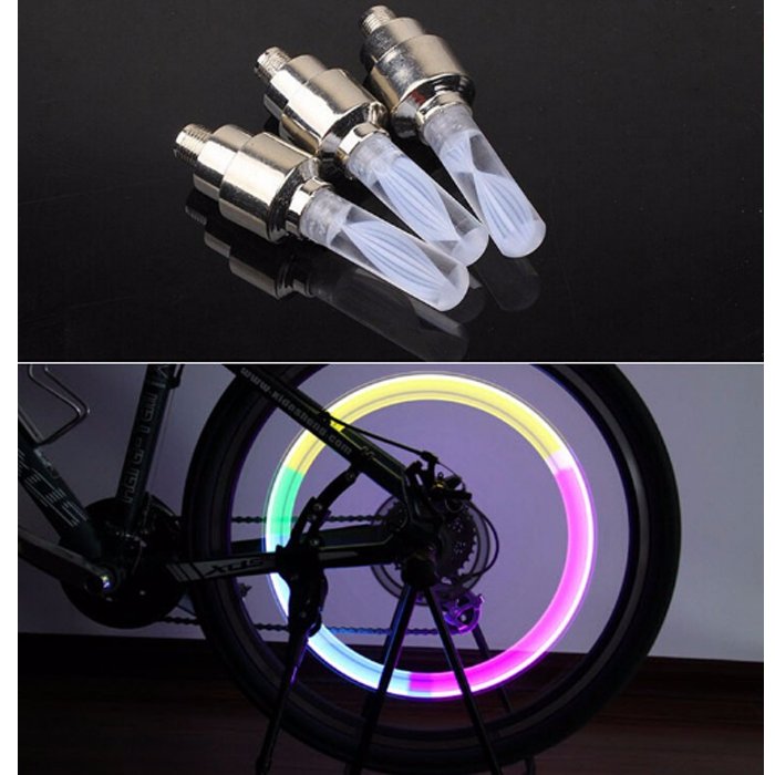 TireGlow, 4-piece set with Batteries