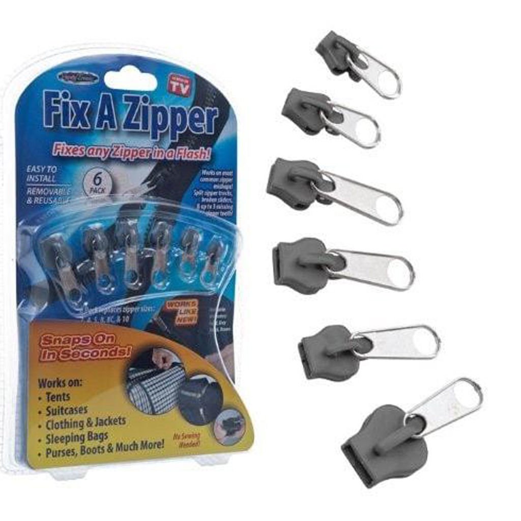 FIX A ZIPPER™ EASILY FIX YOUR BROKEN ZIPPER! AMAZINGLY FIXES BROKEN ZIPPERS