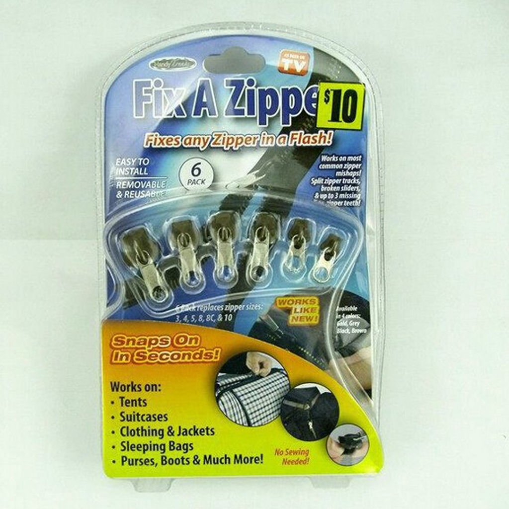 FIX A ZIPPER™ EASILY FIX YOUR BROKEN ZIPPER! AMAZINGLY FIXES BROKEN