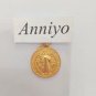 Large Miraculous Medal +18" Gold Plated Chain Catholic Anniyo Saint Benedict
