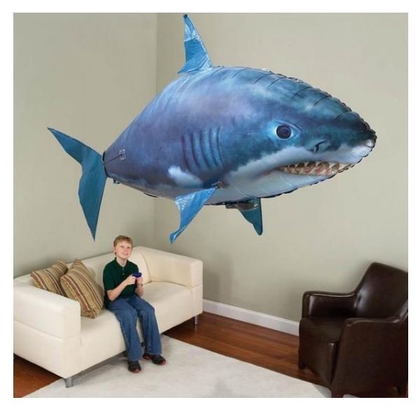 Remote Control Air Swimming Fish - Swim Through The Air - The RC Air Fish