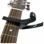 Black Quick Change Acoustic Electric Guitar Capo + Digital Tuner + 7Picks +1pick