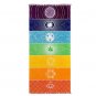 Rainbow Chakra Tapestry Towel Yoga Mat Sunscreen Shawl Tapestry Hippy Boho Gypsy