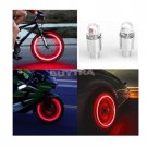 Premium LED Lights for Wheel Valve Caps Cars/Bikes - 4 LIGHTS SET with Batteries