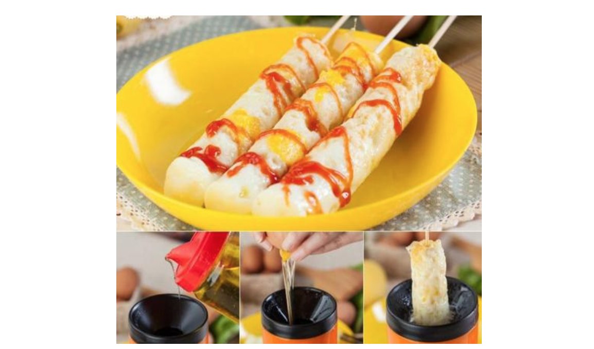 New Kitchenell Rollie Eggmaster Vertical Egg Cooker in WHITE (Standard