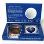 SILVER PEARL NECKLACE IN A RED BOX