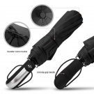 Automatic Travel Umbrella Auto Open Close Compact Folding Windproof Reverse Safe