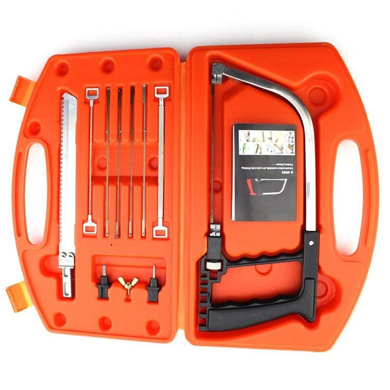 MultiSaw Pillowbread 11 in 1 Mental Mini Saw Hacksaw DIY Hand Saw for Wood Kit