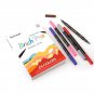 Tip Brush Fineliner And Dual Set 24 Marker Broad Color Pens Markers Rainbow Arts
