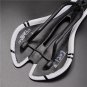 Bicycle Seat Carbon Road Bike Saddle Fiber Mountain Black Leather Bow Cushion