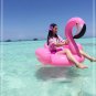 Flamingo Pool Float Giant Inflatable 150CM 60 Inch Pink Ride On Swimming Ring