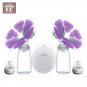 Breast Electric Pump Postpartum Pumps Device Intelligent Dual Suction Cupping