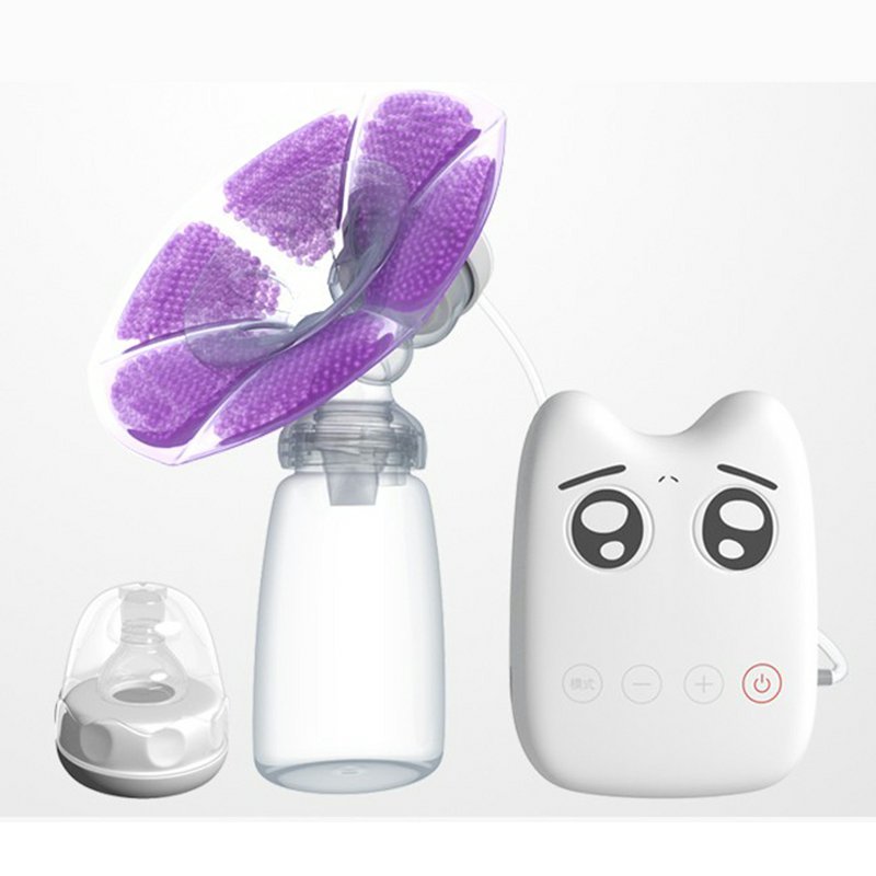 Breast Electric Pump Postpartum Pumps Device Intelligent Dual Suction Cupping