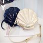 Bag Shell Holographic Laser Shape Clutch Handbag Purse Sea Metallic Shaped Women