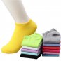 10x Pairs Lot Socks Cotton Women Ankle Low Cut Fashion Color Assorted Pack boat