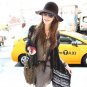 Bowknot British Style Summer Hats Women Ladies Wave Wide Brim Woolen Cap Vintage