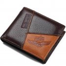 Men Leather Wallets Coin Holder Pocket Zipper High Quality Purse Zip Bag Clutch