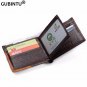 Men Leather Wallets Coin Holder Pocket Zipper High Quality Purse Zip Bag Clutch