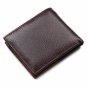 Men Leather Wallets Coin Holder Pocket Zipper High Quality Purse Zip Bag Clutch
