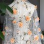 Women Three Dimensional Embroidery Flower Lace Fabric Mesh DIY Dress Clothing