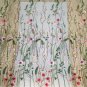 Women Three Dimensional Embroidery Flower Lace Fabric Mesh DIY Dress Clothing