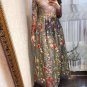 Women Three Dimensional Embroidery Flower Lace Fabric Mesh DIY Dress Clothing