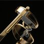 Steampunk Sunglasses Round Retro Vintage Lens Glasses Flip Up Cool Mirror Style