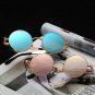 Steampunk Sunglasses Round Retro Vintage Lens Glasses Flip Up Cool Mirror Style