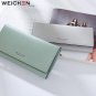 Soft Long Wallet Leather Purse Women Card Clutch Phone Holder Hasp Lady Fashion