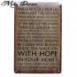 Kitchen Family Rule Wall Tin Sign Metal Painting Retro Gift Pub Office Home New