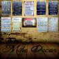 Kitchen Family Rule Wall Tin Sign Metal Painting Retro Gift Pub Office Home New