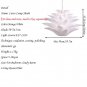 Pendant Light Lily Lotus Flower Royalty Decor DIY Ceiling Decoration White LED